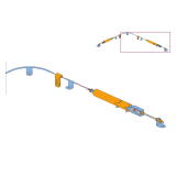 Горизонтальная система страховки GORIZONT 2 для работы на кровле