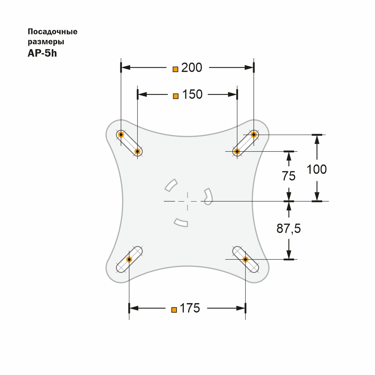 Анкерный столбик AP-5h